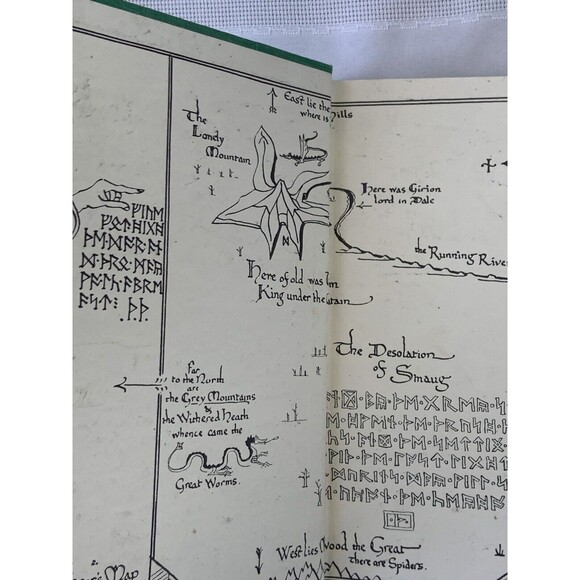 The Hobbit Or There and Back Again by J. R. R. Tolkien 51st Impression HC - Picture 11 of 12